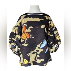 Cooper Madam butterfly camo top size x-small